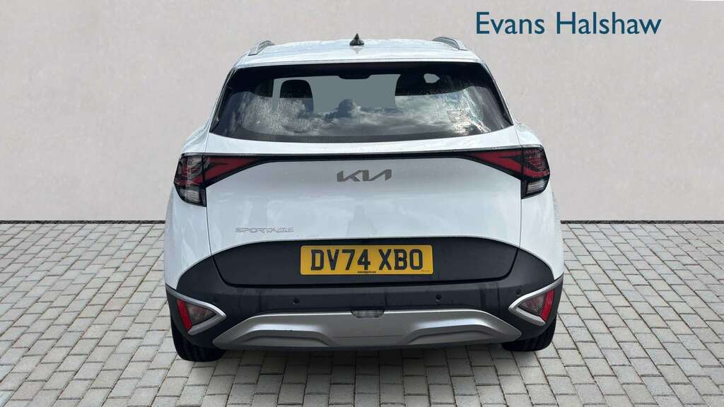 Kia Sportage 1.6T Gdi 157 48V Isg 2 2024 DV74XBO White #4