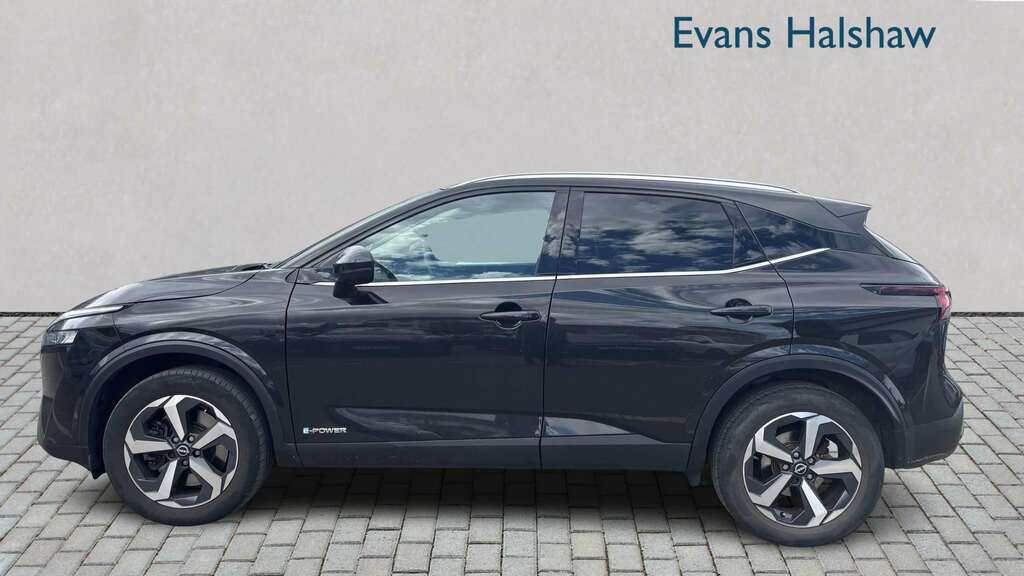 Nissan Qashqai 1.5 E-power N-connecta 2023 CU23YDM Black #3
