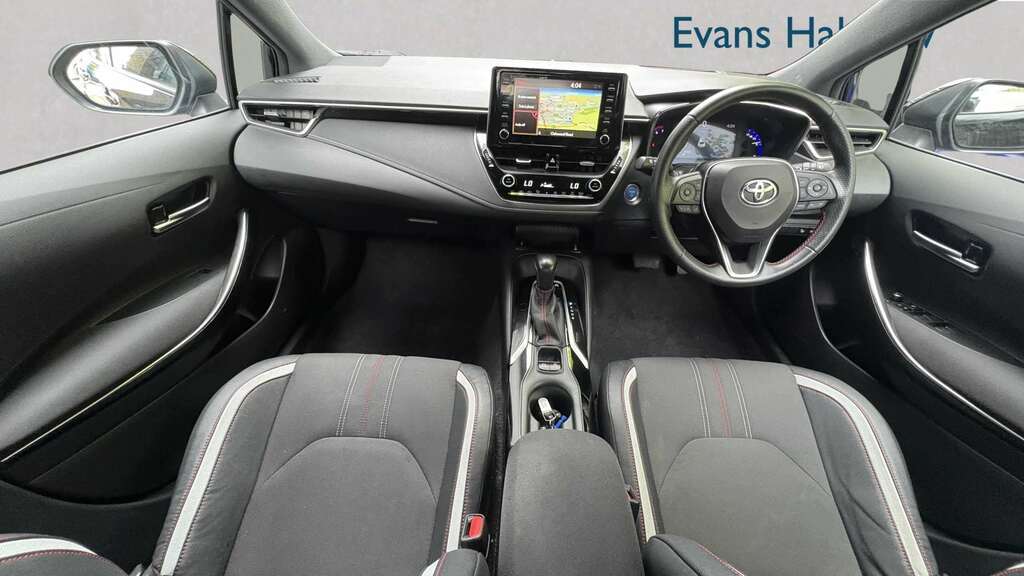 Toyota Corolla 1.8 Vvt-i Hybrid Gr Sport Cvt 2021 YG21EDT Black #5