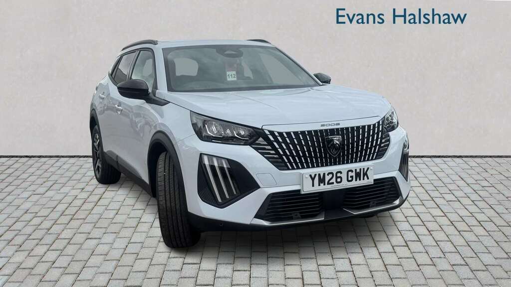 Peugeot 2008 1.2 Puretech 130 Allure Eat8 2026 YM26GWK White #4