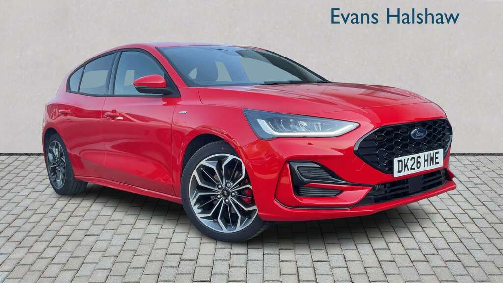 Ford Focus 1.0 Ecoboost Hybrid Mhev 155 St-line X 20 Red