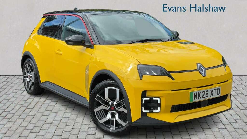 Renault 5 E-Tech 110Kw Techno Comfort Range 52Kwh 2026 Yellow