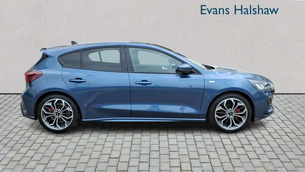 Ford Focus 1.0 Ecoboost Hybrid Mhev 155 St-line X 20 CA26GWL Blue #2