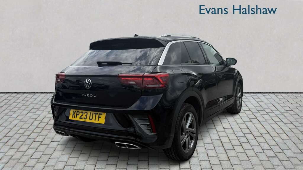 Volkswagen T-Roc 2.0 Tdi 150 Evo R-line Dsg 2023 KP23UTF Black #6