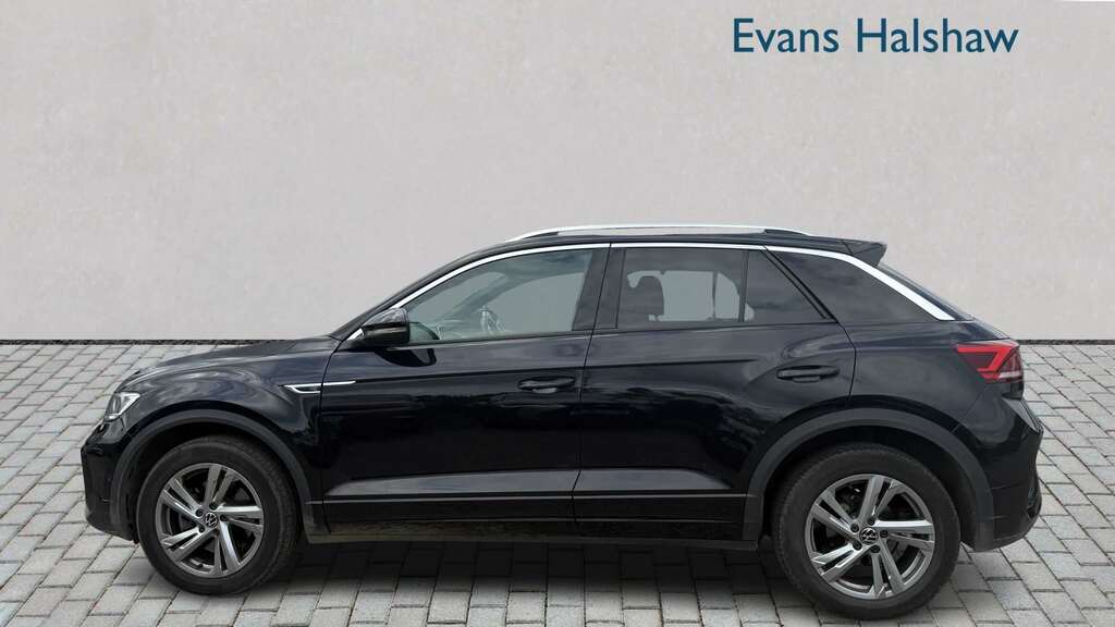 Volkswagen T-Roc 2.0 Tdi 150 Evo R-line Dsg 2023 KP23UTF Black #4