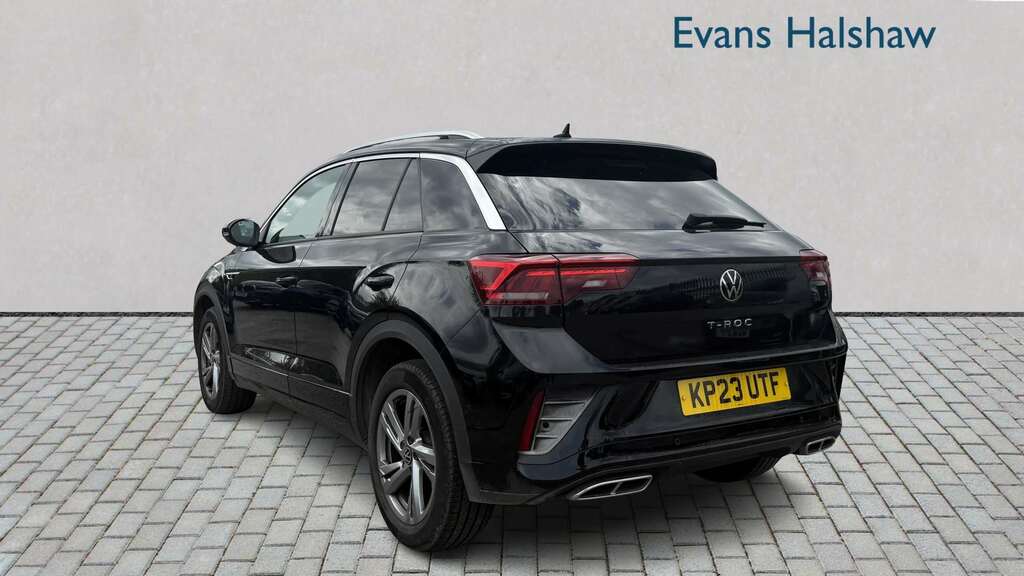 Volkswagen T-Roc 2.0 Tdi 150 Evo R-line Dsg 2023 KP23UTF Black #5