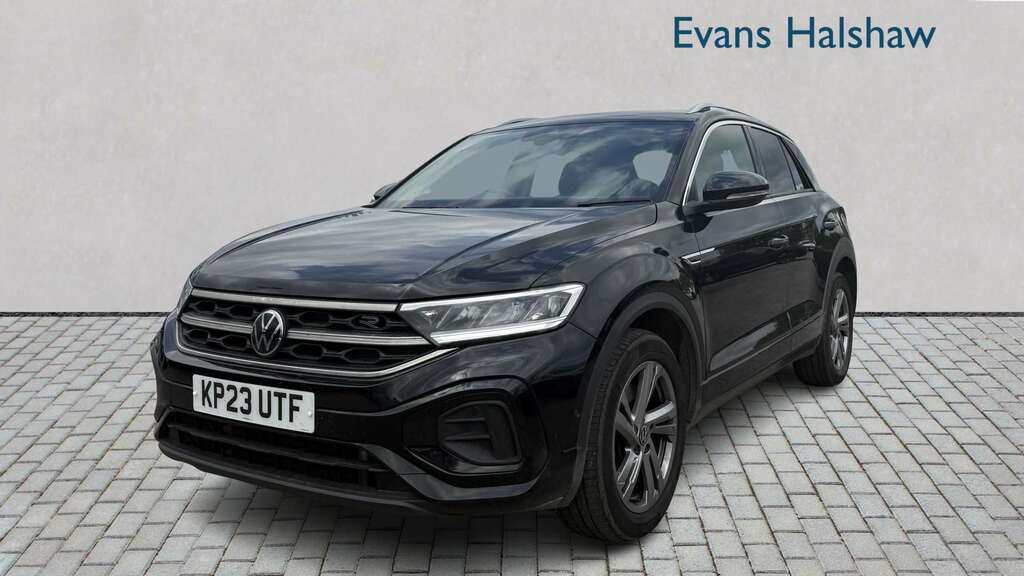 Volkswagen T-Roc 2.0 Tdi 150 Evo R-line Dsg 2023 KP23UTF Black #3