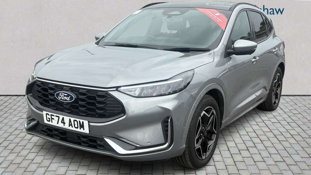 Ford Kuga 2.5 Fhev St-line X Cvt 2024 GF74AOM Silver #4