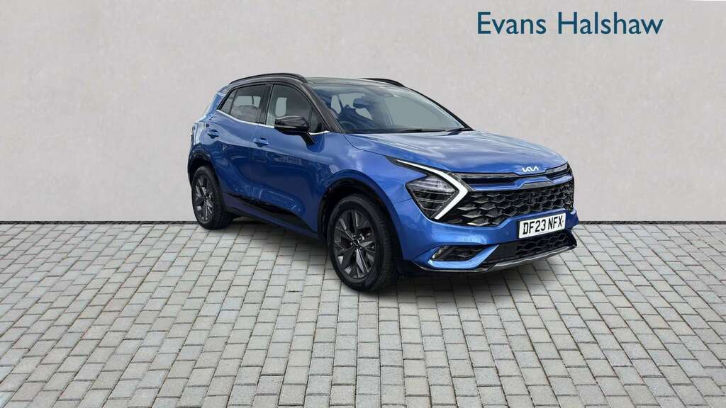 Kia Sportage 1.6T Gdi Hev Gt-line S 2023 DF23NFX Blue