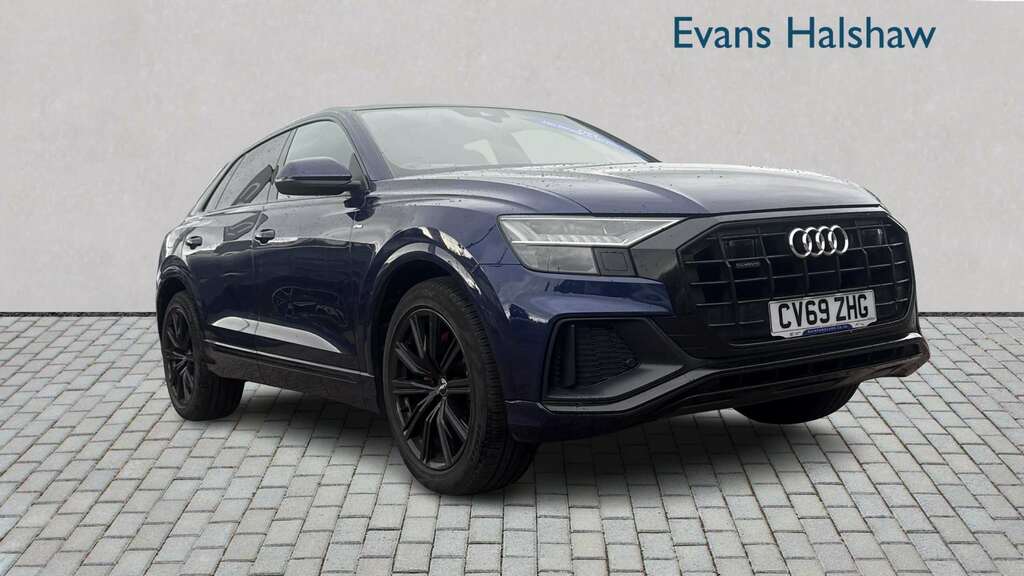 Audi Q8 50 Tdi Quattro S Line Tiptron Comfortsound Blue