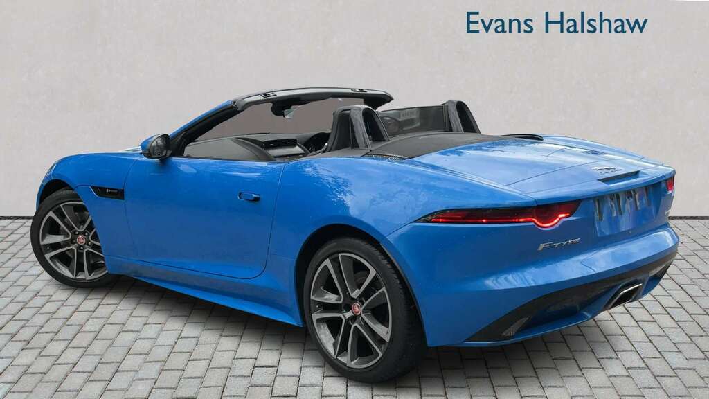 Jaguar F-Type 2.0 R-dynamic 2018 Blue #2