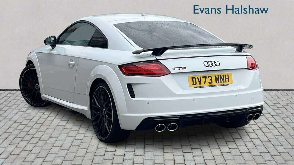 Audi TTS 50 Tfsi 320 Quattro Tts Black Ed S Tronic 2023 White #2