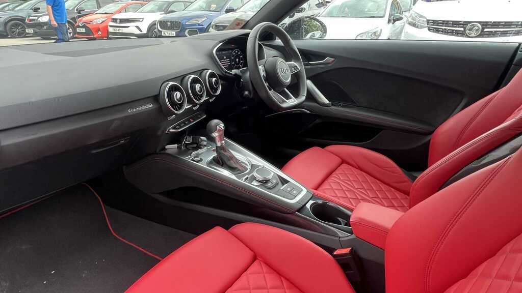 Audi TTS 50 Tfsi 320 Quattro Tts Black Ed S Tronic 2023 White #6