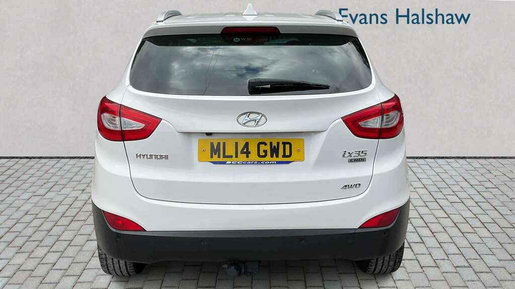 Hyundai Ix35 2.0 Crdi Premium Leather 2014 White #5