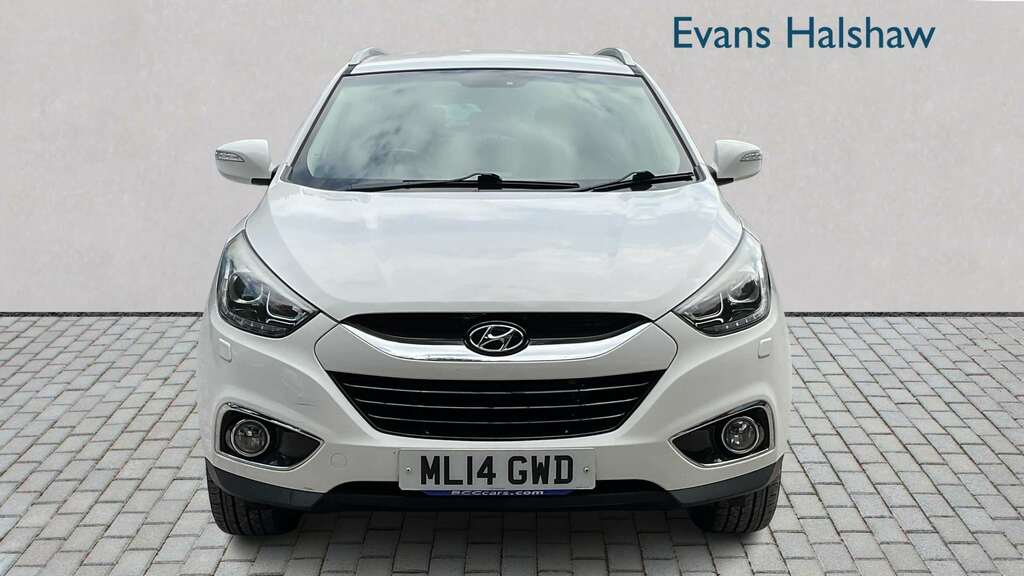 Hyundai Ix35 2.0 Crdi Premium Leather 2014 White #4