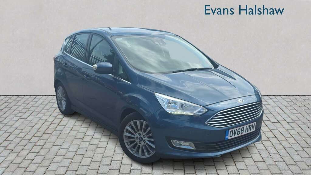 Ford C-Max 1.0 Ecoboost 125 Titanium 2018 Blue