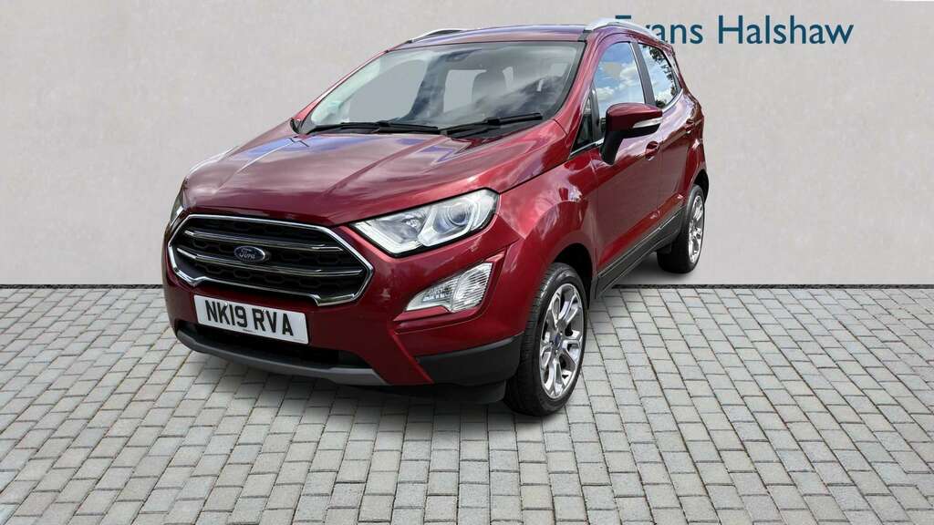 Ford Ecosport 1.0 Ecoboost 125 Titanium 2019 Red #3