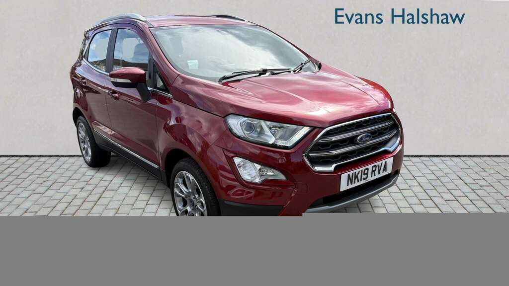 Ford Ecosport 1.0 Ecoboost 125 Titanium 2019 Red