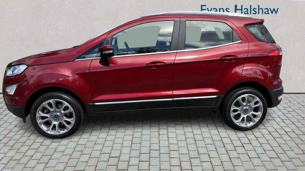 Ford Ecosport 1.0 Ecoboost 125 Titanium 2019 Red #4