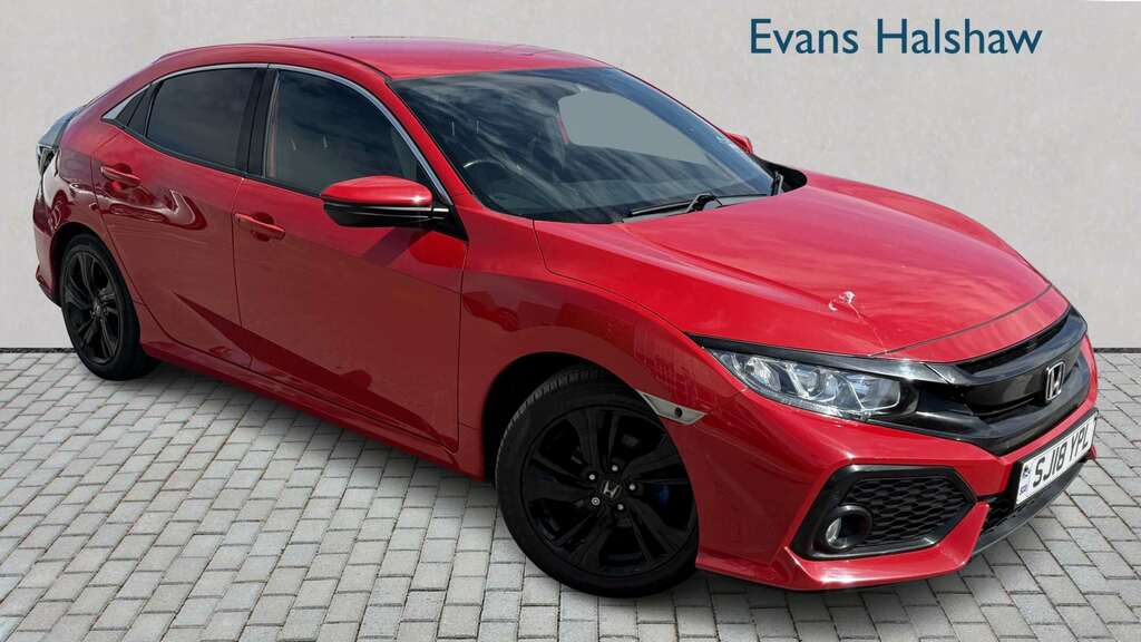 Honda Civic 1.0 Vtec Turbo Sr 2018 Red
