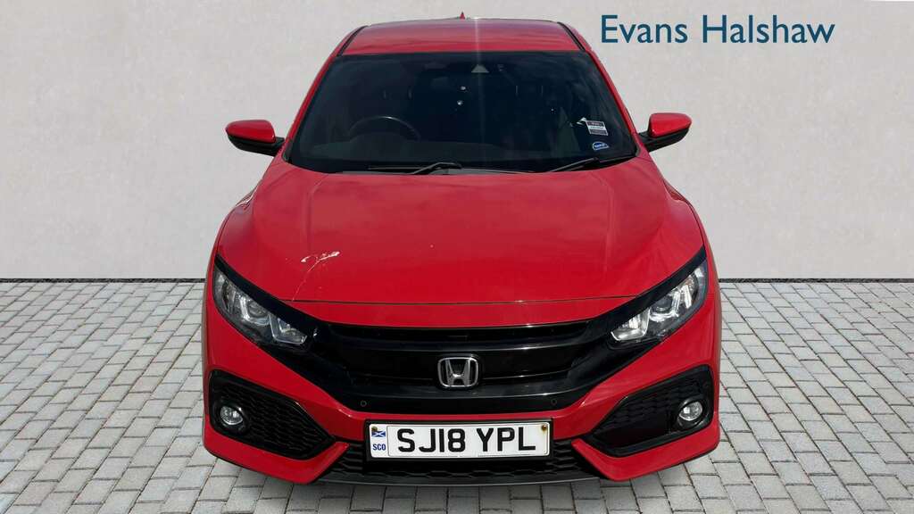 Honda Civic 1.0 Vtec Turbo Sr 2018 Red #4