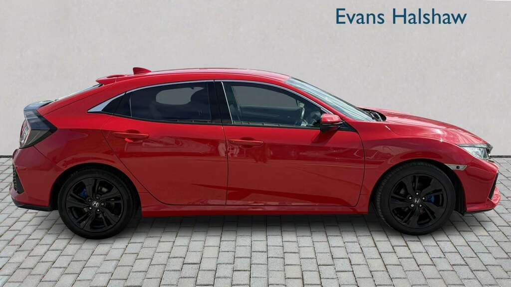 Honda Civic 1.0 Vtec Turbo Sr 2018 Red #3