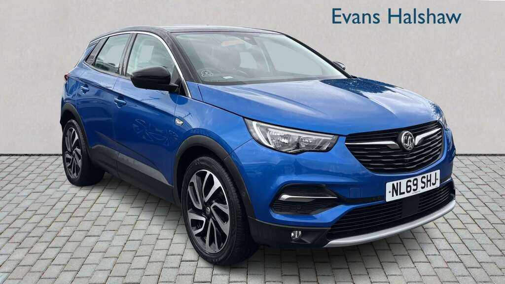 Vauxhall Grandland X 1.2 Turbo Elite Nav 2019 Blue
