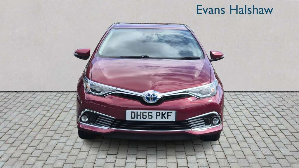 Toyota Auris 1.8 Hybrid Excel Tss Cvt 2017 Red #3