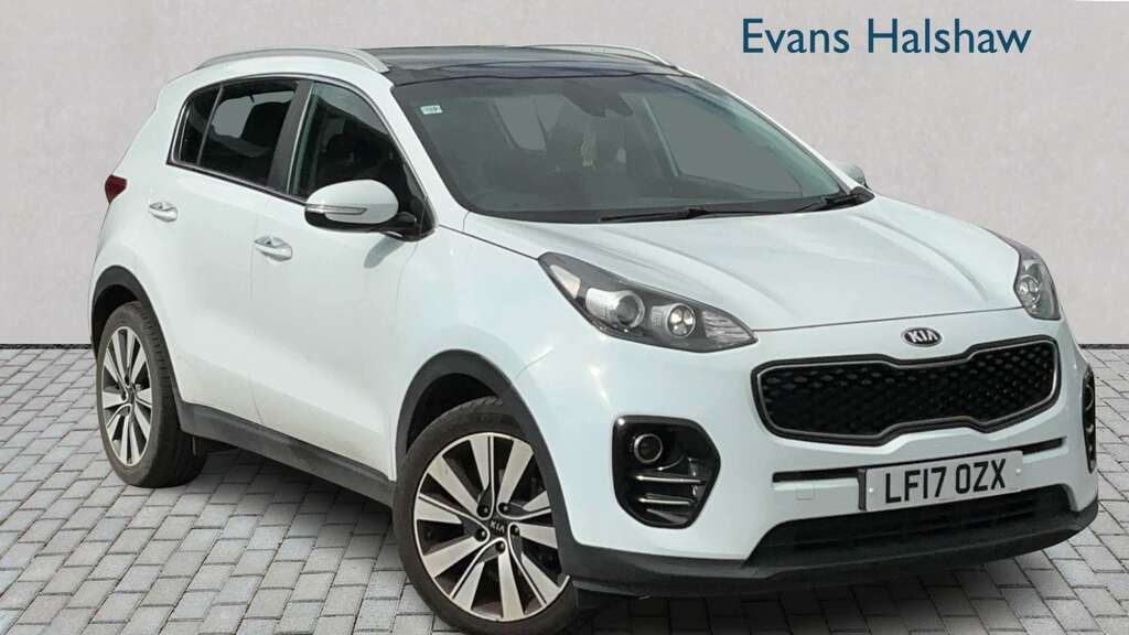 Kia Sportage 1.7 Crdi Isg 2 White #1