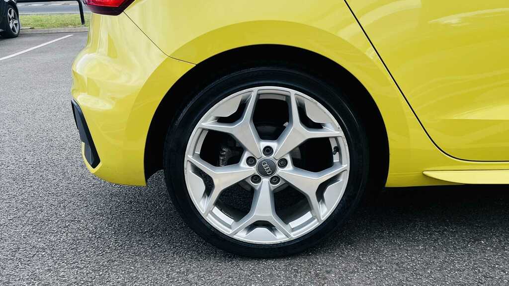 Audi A1 30 Tfsi S Line 2019 RK19PYG Yellow #6