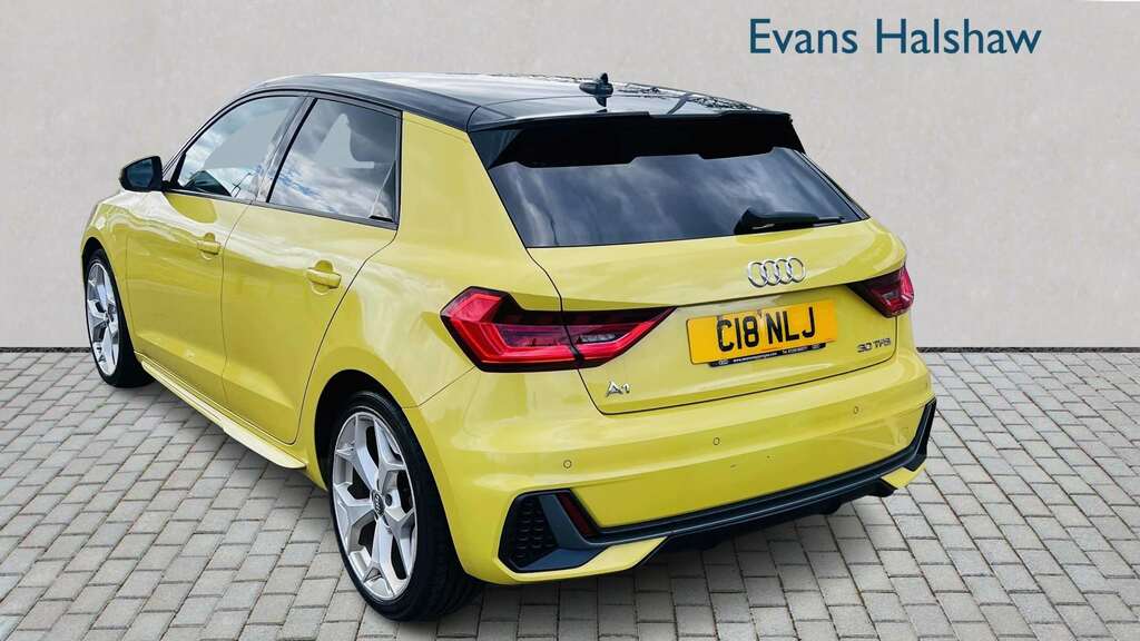 Audi A1 30 Tfsi S Line 2019 RK19PYG Yellow #3