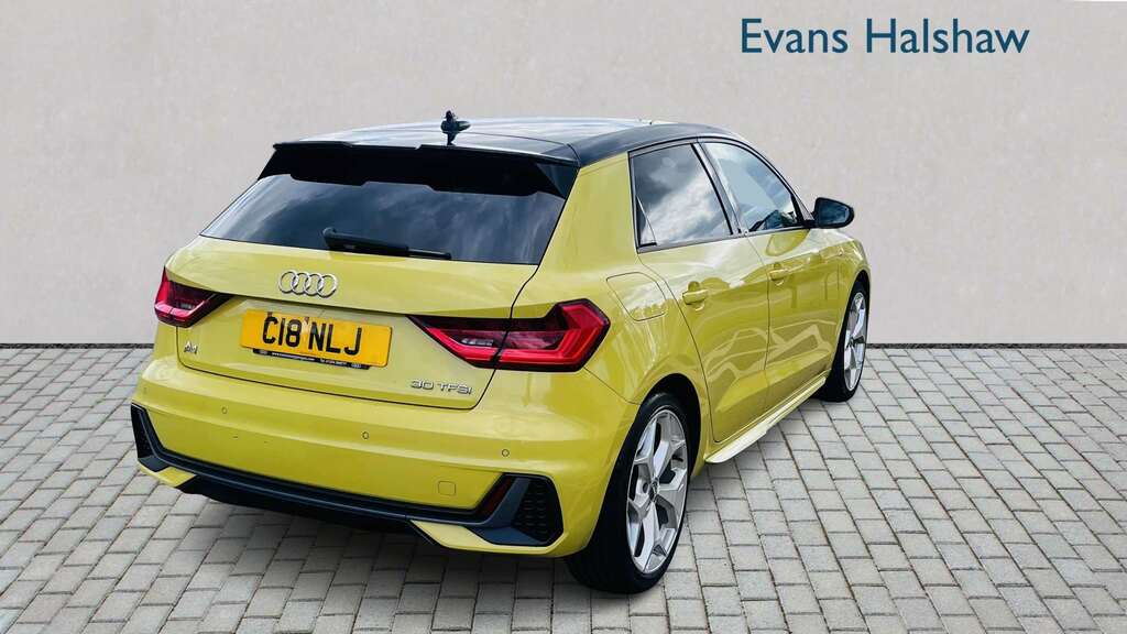 Audi A1 30 Tfsi S Line 2019 RK19PYG Yellow #5