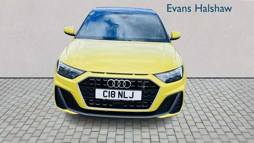 Audi A1 30 Tfsi S Line 2019 RK19PYG Yellow
