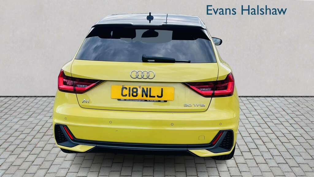 Audi A1 30 Tfsi S Line 2019 RK19PYG Yellow #4