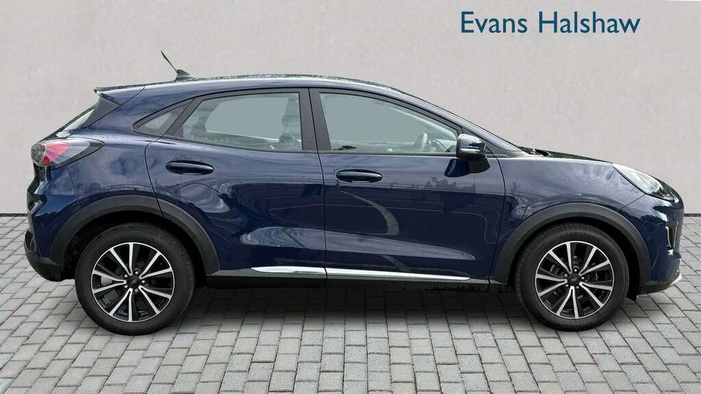 Ford Puma 1.0 Ecoboost Hybrid Mhev Titanium 2023 Blue #4