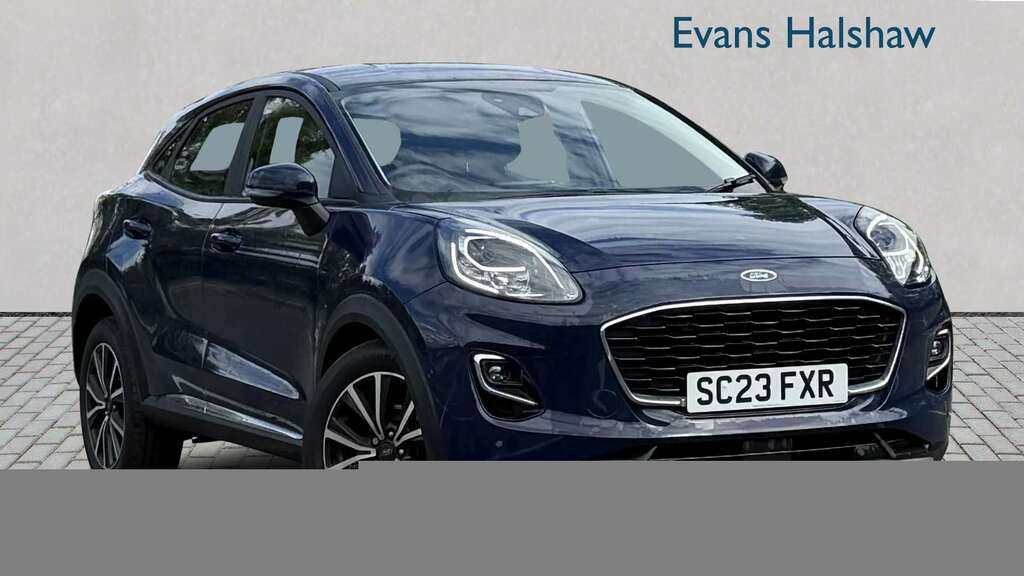 Ford Puma 1.0 Ecoboost Hybrid Mhev Titanium 2023 Blue