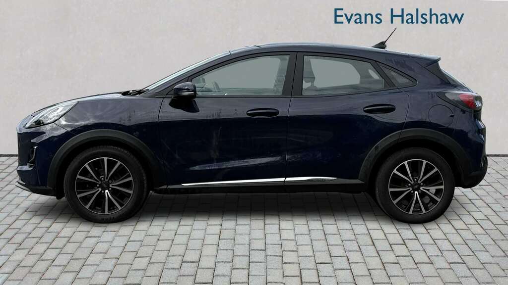 Ford Puma 1.0 Ecoboost Hybrid Mhev Titanium 2023 Blue #5