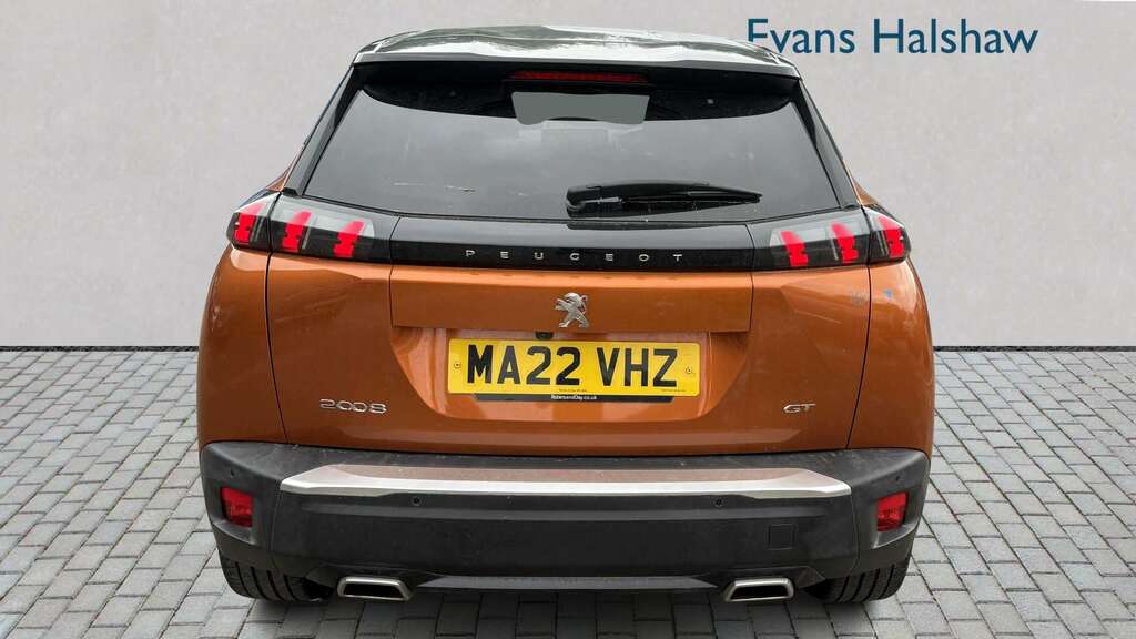 Peugeot 2008 1.2 Puretech 130 Gt Premium Eat8 2022 Orange #6