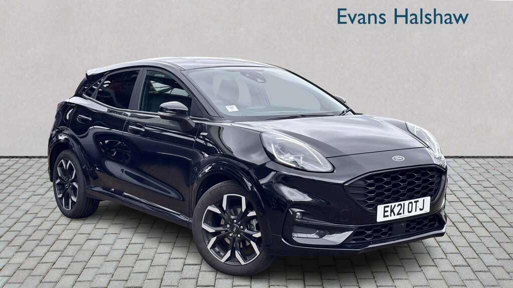 Ford Puma 1.0 Ecoboost Hybrid Mhev St-line X 2021 Black