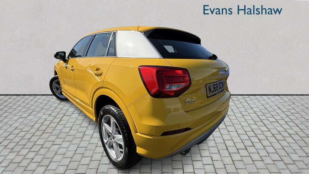 Audi Q2 30 Tdi Sport S Tronic 2018 NJ68OCM Yellow #2