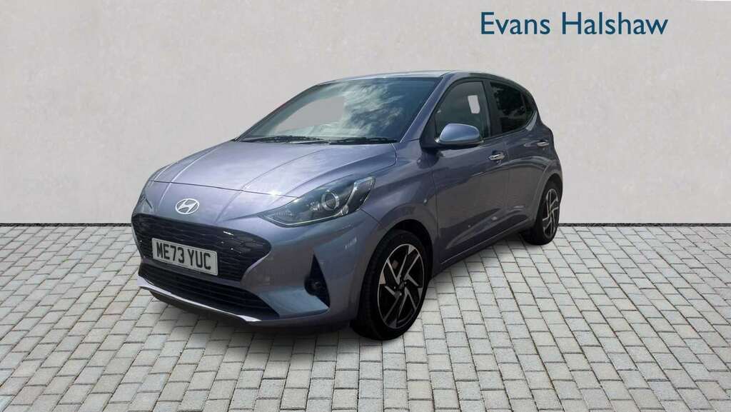 Hyundai I10 1.2 Mpi Premium 2024 ME73YUC Blue #3