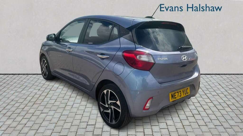 Hyundai I10 1.2 Mpi Premium 2024 ME73YUC Blue #5