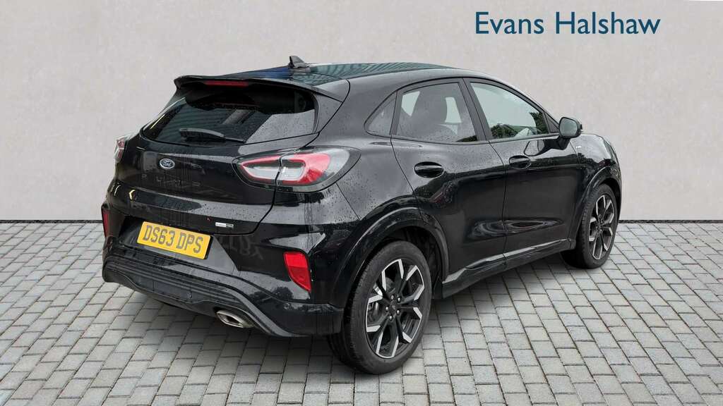 Ford Puma 1.0 Ecoboost Hybrid Mhev 155 St-line X 2021 DS63DPS Black #3
