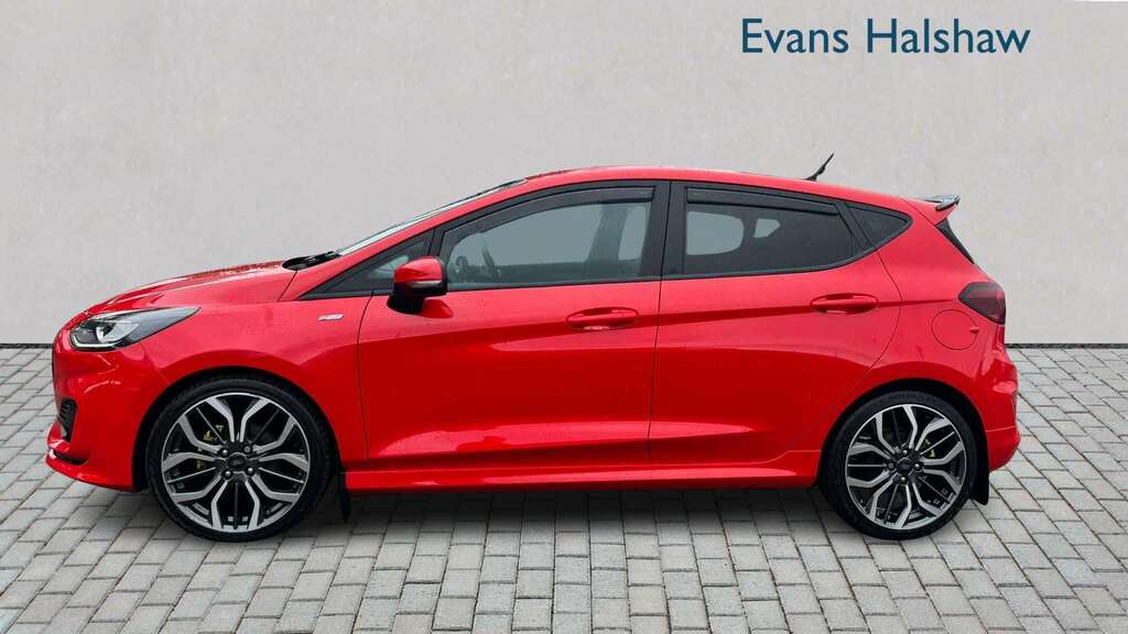Ford Fiesta 1.0 Ecoboost Hbd Mhev 125 St-line X 2023 SX23AUU Red #4