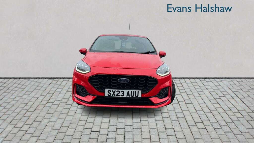 Ford Fiesta 1.0 Ecoboost Hbd Mhev 125 St-line X 2023 SX23AUU Red #3
