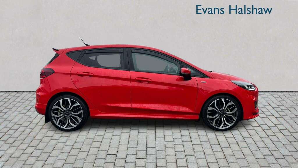 Ford Fiesta 1.0 Ecoboost Hbd Mhev 125 St-line X 2023 SX23AUU Red #5