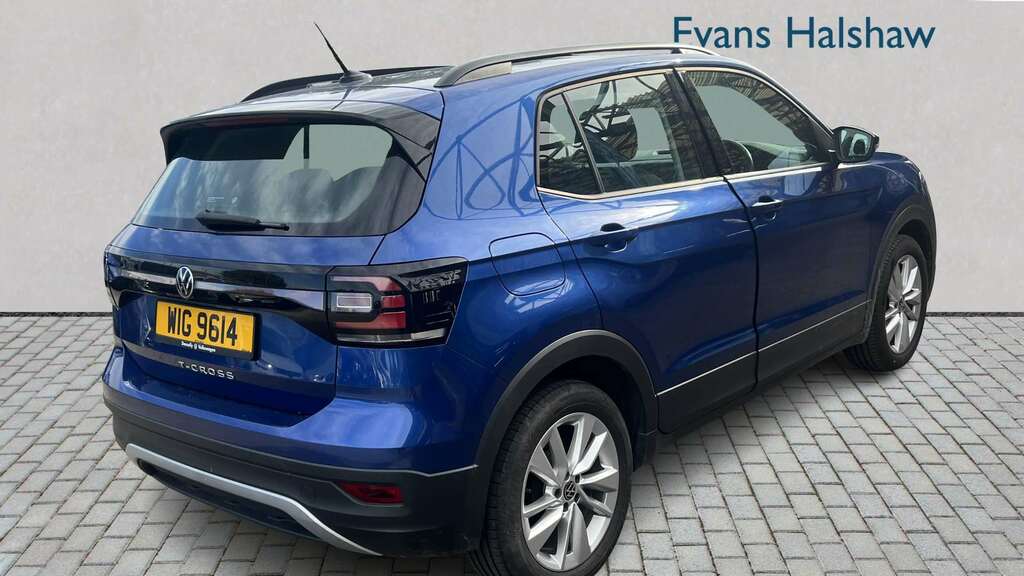 Volkswagen T-Cross 1.0 Tsi Se 2023 Blue #6