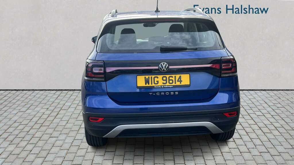 Volkswagen T-Cross 1.0 Tsi Se 2023 Blue #5
