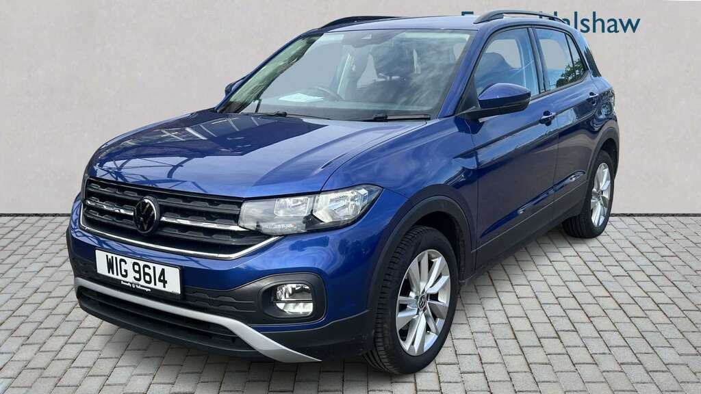 Volkswagen T-Cross 1.0 Tsi Se 2023 Blue #2