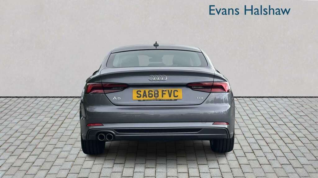 Audi A5 2.0 Tdi S Line S Tronic 2018 Grey #5